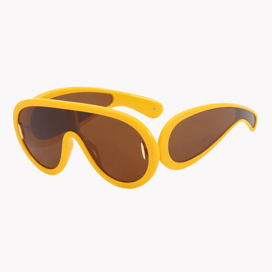 Large Frame Futuristic Sunglasses