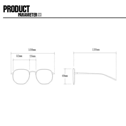 Nevaeh Round Pointed Eyeglasses