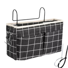 Bedside Fence Storage Box Basket Hanging Bag