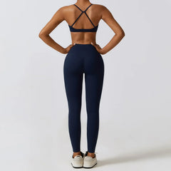 3 Piece Yoga Set Workout Outfits Women