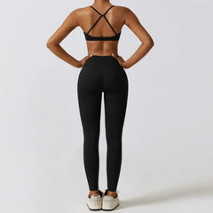 3 Piece Yoga Set Workout Outfits Women