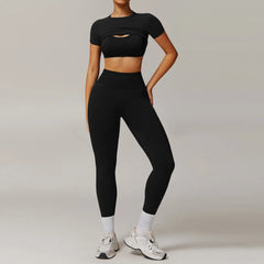 3 Piece Yoga Set Workout Outfits Women