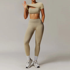 3 Piece Yoga Set Workout Outfits Women