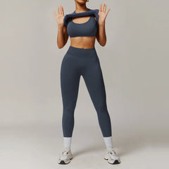 3 Piece Yoga Set Workout Outfits Women