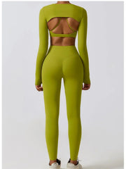 3 Piece Yoga Set Workout Outfits Women