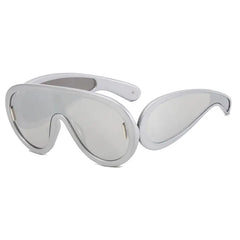 Large Frame Futuristic Sunglasses